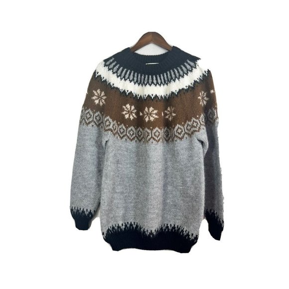 the alpaca connection Sweaters - THE alpaca connection sweater 100% alpaca XL Handmade In Peru